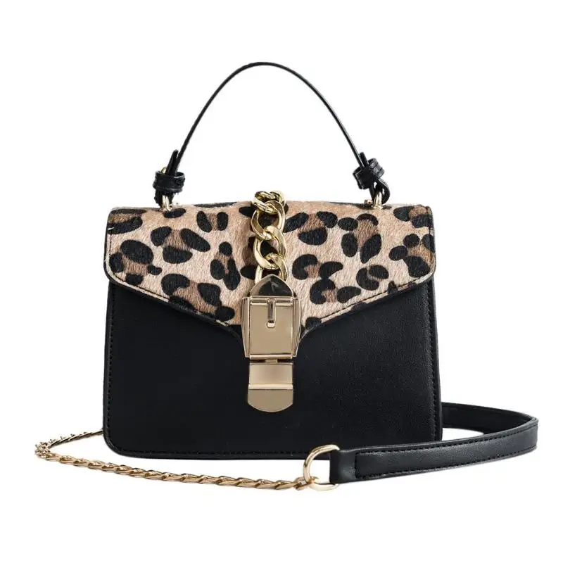 

Small Leopard Print Flap Bags For Women 2019 Leather Mini Handbag Ladies Shoulder Bag Lady Messenger Crossbody Hand Bag