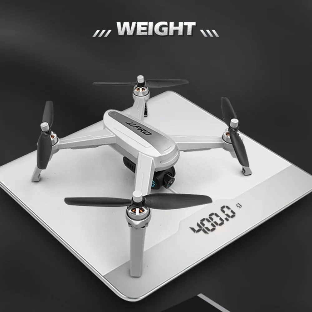 

JJPRO X5 2.4G GPS Positioning 1080P HD 5GWIFI Adjustable Camera FPV Drone Brushless RC Drone Quadcopter One Key Return 18Minutes