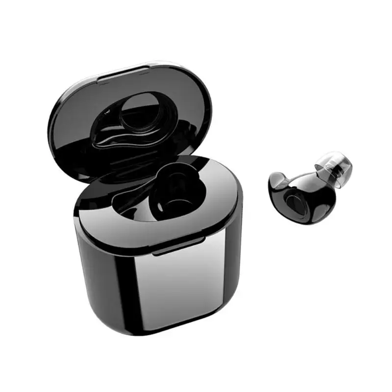 

S600 Touch Bluetooth Earphone Mini Invisible Single In-Ear Earbud Stereo Headset with Mic Charging Box