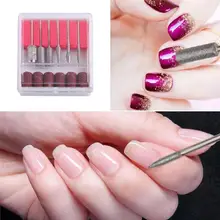 1 компл. для шлифовки ногтей Шлифовальная головка для ногтей шлифовальная лента полировка гель для ногтей Маникюрный Инструмент шлифовальный станок аксессуары