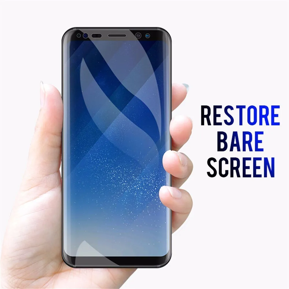 Изогнутая Гидрогелевая пленка с полным покрытием 7D для Samsung A6s A8s A9s защита экрана