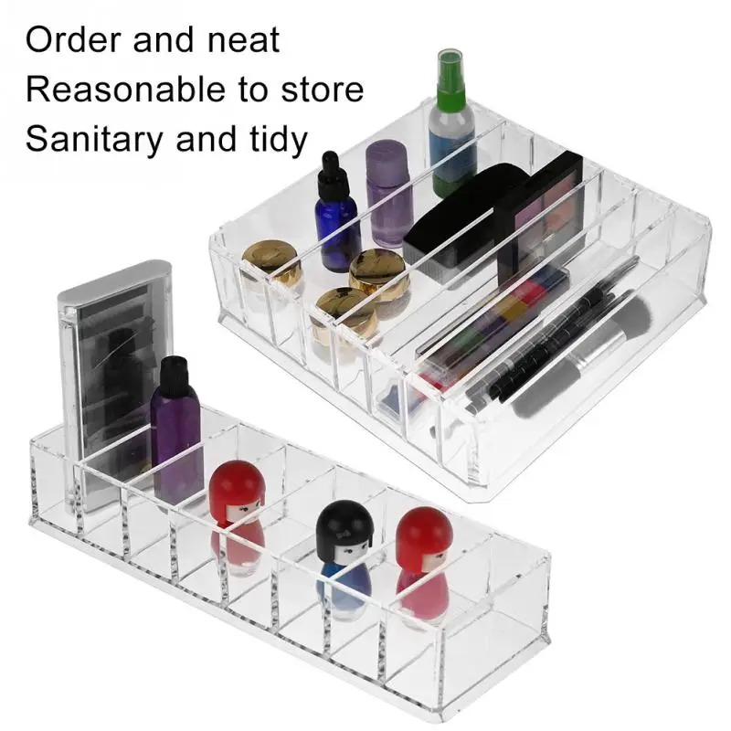 

Multi-functional Extensible Table Drawer Closet Cosmetic Storage Case Room Organizer Lipsticks Eyelashes Makeup Tool