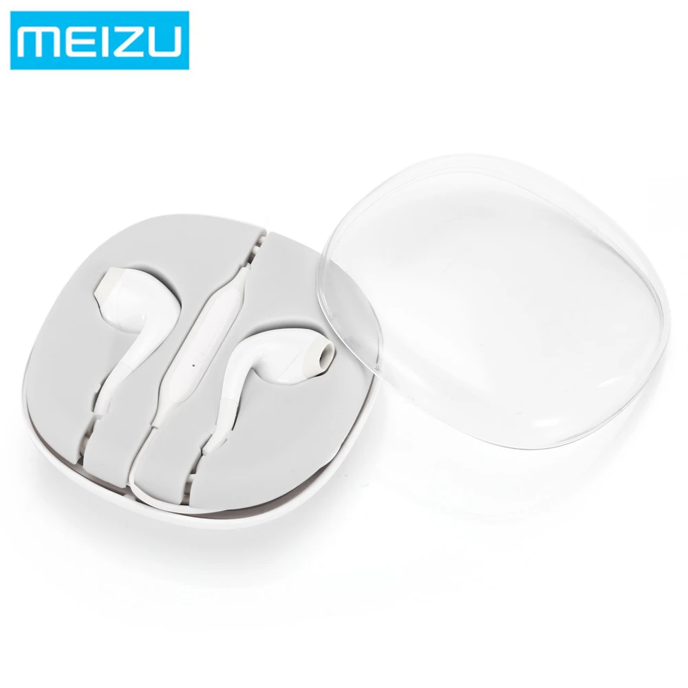 

Original Meizu EP2X Voice control Music In-ear Wired Earphones with On-cord Control Microphone Song Switching Answering Earphone