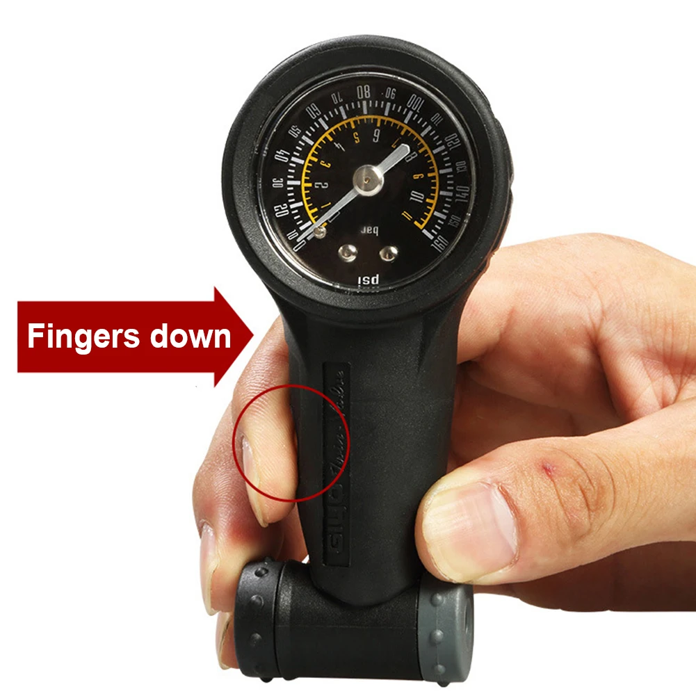 Sale Universal Pressure Bicycle Tire LCD Display Manometer Multifunction Gauge Meter Digital Bike Accessories ~ 0