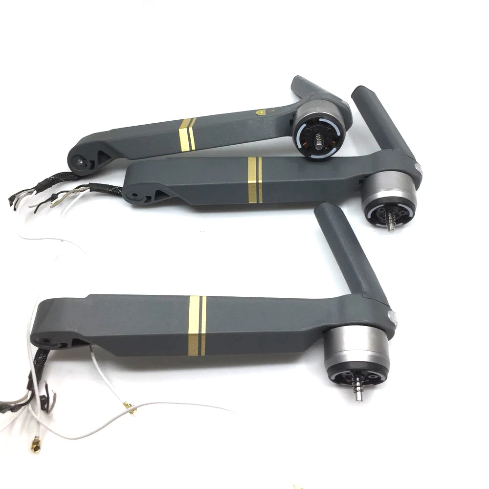 Оригинальный б/у рычаг DJI Mavic pro с мотором запасные части двигателя Pro кабелем