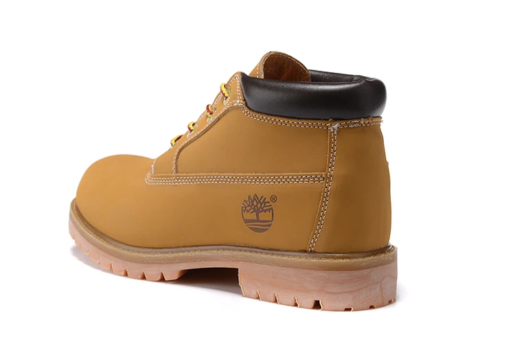 TIMBERLAND/Мужская классическая обувь; коллекция 23065 года; сезон весна; желтые ботильоны; мужская кожаная Уличная Повседневная обувь; простая версия 40-45