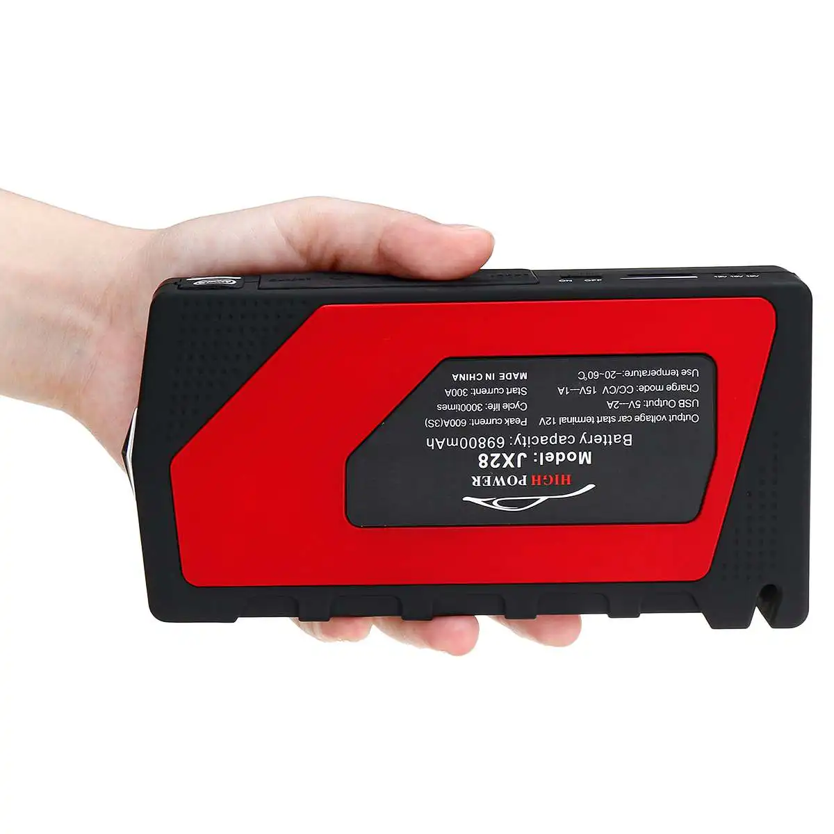 Audew 69800mAh 12V Car Jump Starter Emergency Starting Device 4USB LED Light Mobile Power Bank Car Charger Battery Booster