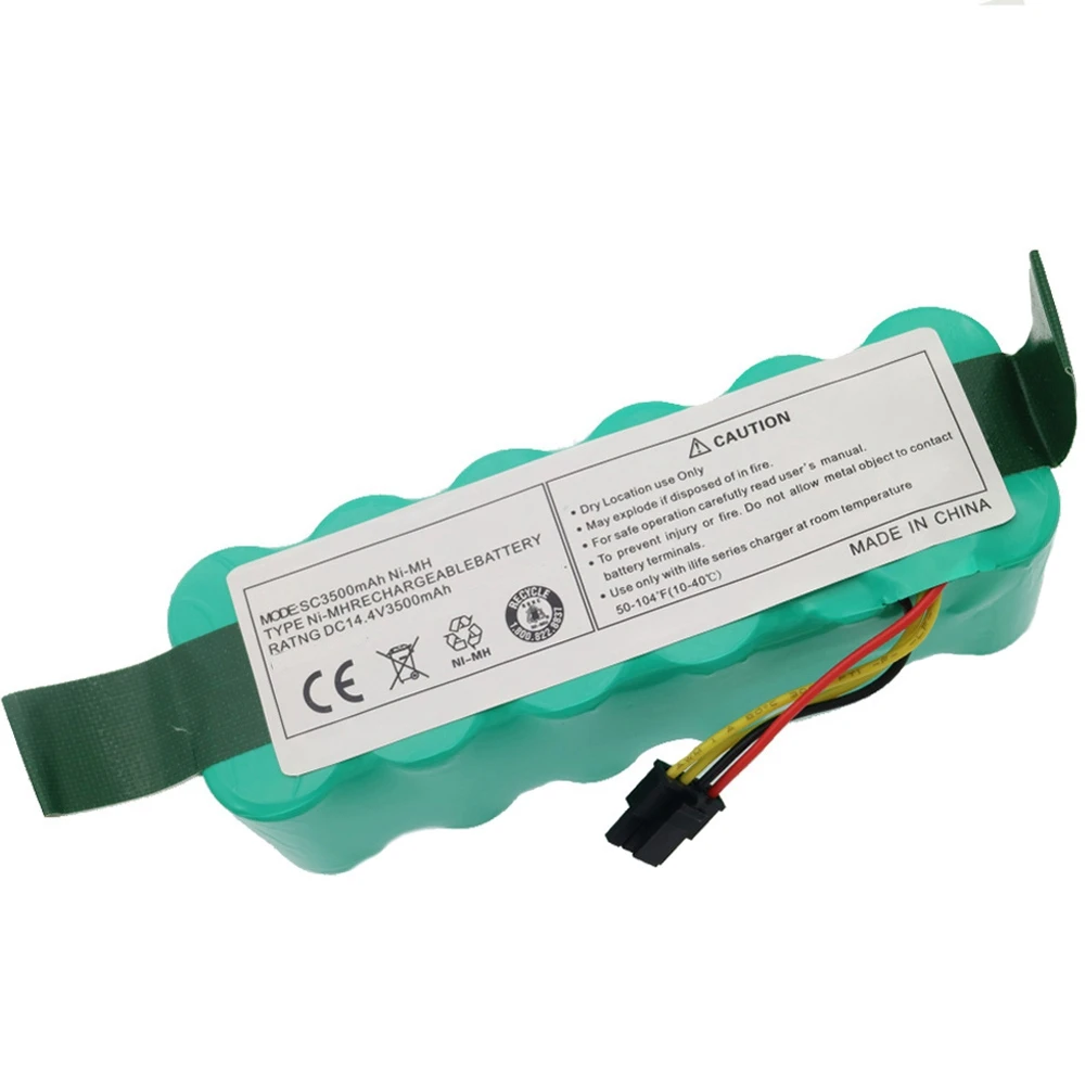 Ni mh 14 4 V 3500Mah для Panda X500 X600 батарея Для Ecovacs Зеркало Cr120 пылесос Dibea X580|Запчасти