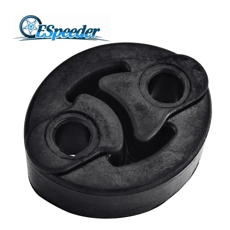 

ESPEEDER Black Rubber Exhaust Muffler Hangers Mount Bracket Exhaust Hanger Ring Hanger Bracket Holder Fit For Audi