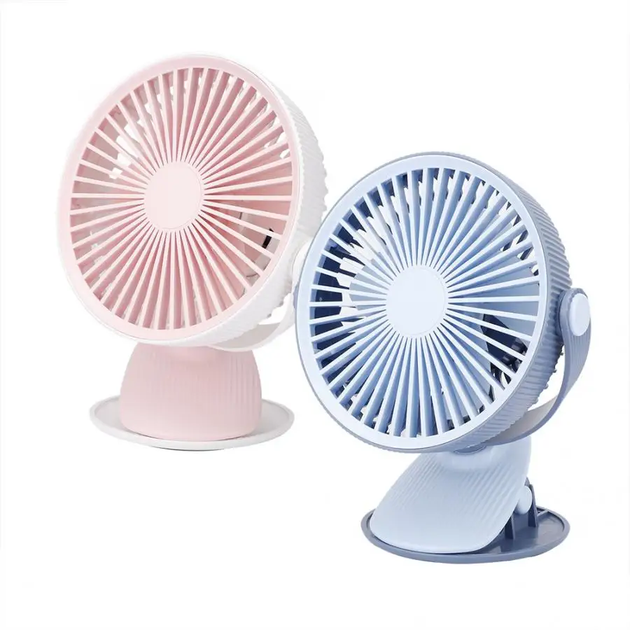 

Air Cooler Air Conditioning For Home Speed Adjustable Fan Portable Mini Desktop Fans USB Rechargeable Clip On For Office Air
