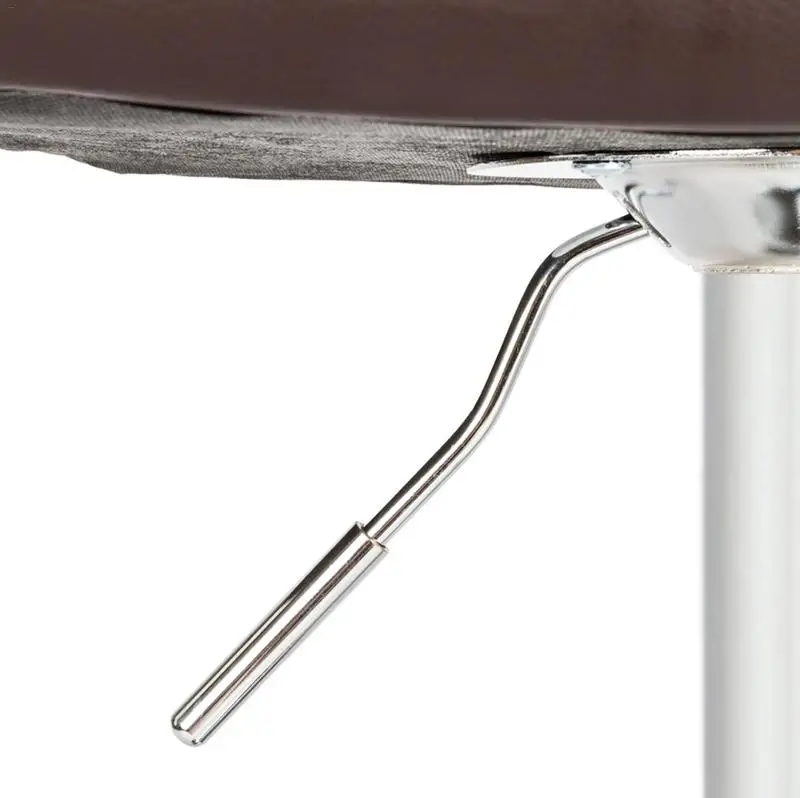 2pcs Adjustable High Type with Disk Armrest Square Backrest Button Design Bar Stools Coffee 2pcs Adjustable High Type with Disk Armrest Square Backrest Button Design Bar Stools Coffee