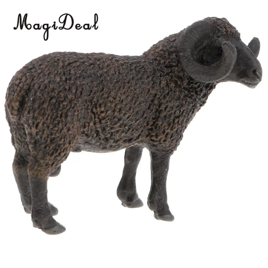 

Black Sheep Farm Animal Model Figure Toy for Kids and Toddlers, Educational Toy, Party Favors