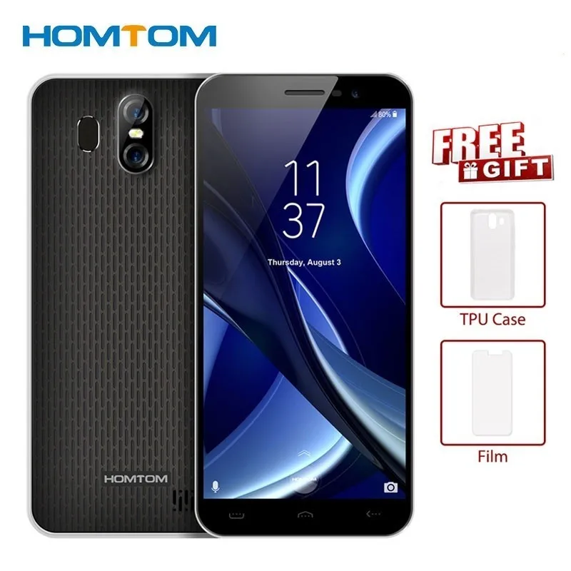 Смартфон HOMTOM S16 5 &quot18:9 2 Гб ОЗУ 16 ПЗУ 13 МП камера заднего вида + 8 фронтальная MTK6580