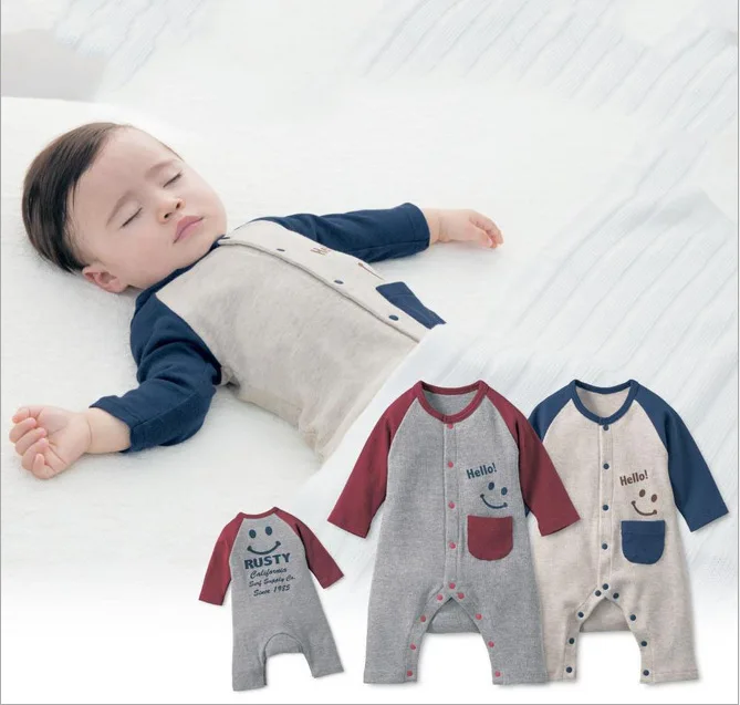 

And Ji Hanban Fashion Baby Full Cotton Baby Clothing Ha. Long Sleeve Clothes Even Clothes Children's Garment Generation Hair