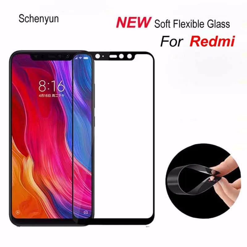 

2pcs Screen Protector for Xiaomi Redmi note 7 pro 5 4 4x 6A 5A plus Soft Flexible film Not Tempered glass for Redmi note 6 pro