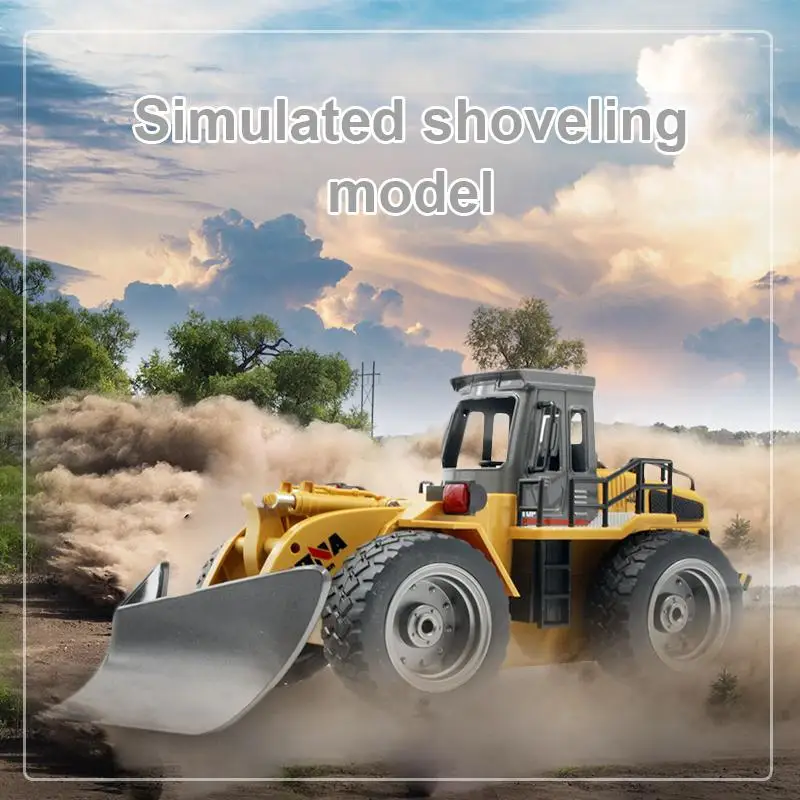 

1:18 Analog Remote Control Snowmobile 6 Drive Alloy Version Engineering Car Electric Toy For Children Remote Control Toy Gift