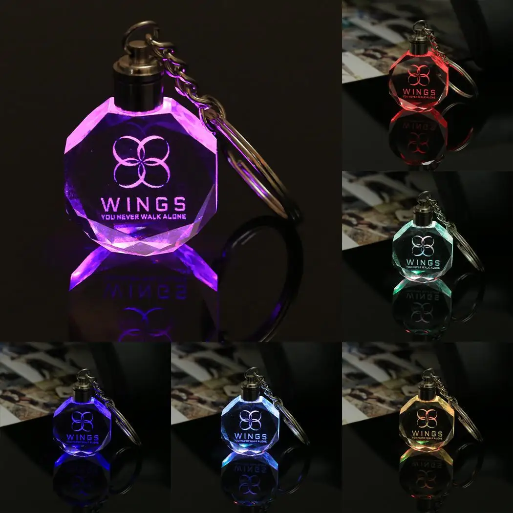 LED Flashing Crystal Key Chain Ring Car Bag Pendant Party Light weight and durable. Polygon Gifts | Украшения и аксессуары