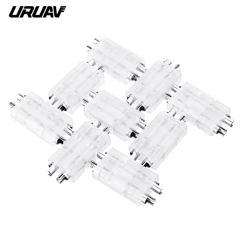 

10 Pairs/20 Pairs URUAV XT60 Transparent Plug Male Female Bullet Connector for Lipo Battery RC Drone Models Part Accs