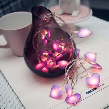 

Led Fairy Pink Girl String Light Led Love Heart Wedding String Fairy Light LED Indoor Christmas Party Garden lighting