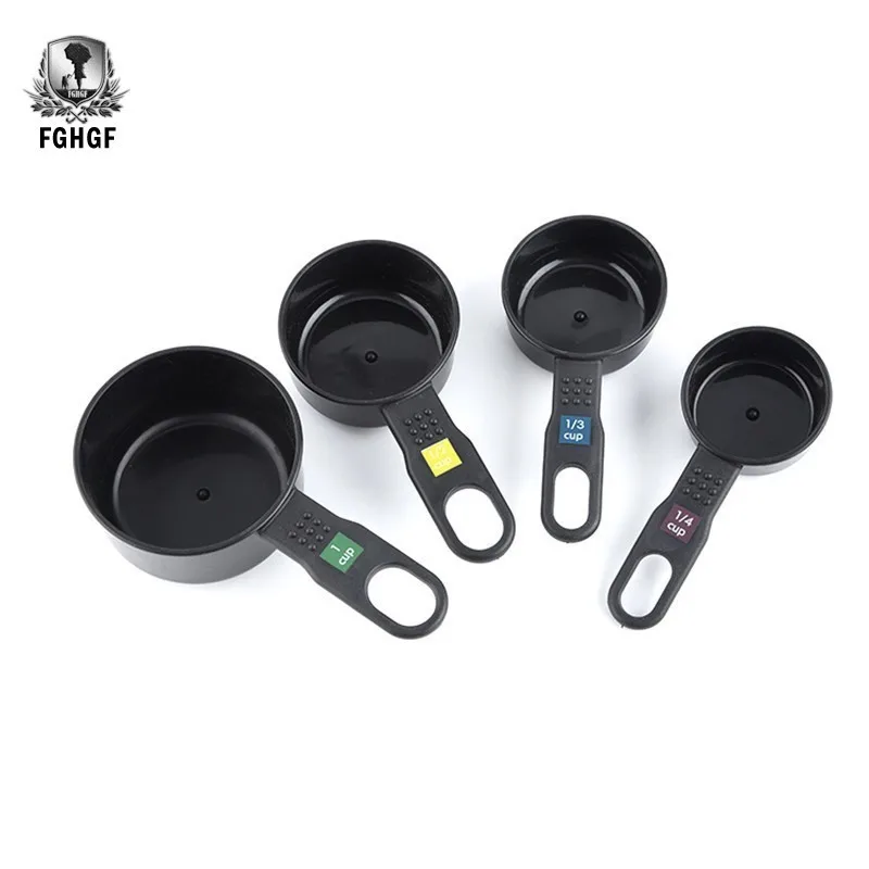 

4 Plastic Spoon Amount Set Baking Cooking Tool Measuring Tools Cup Kichen Accessories Kitchen Food Scale Balance Cuisine Measure