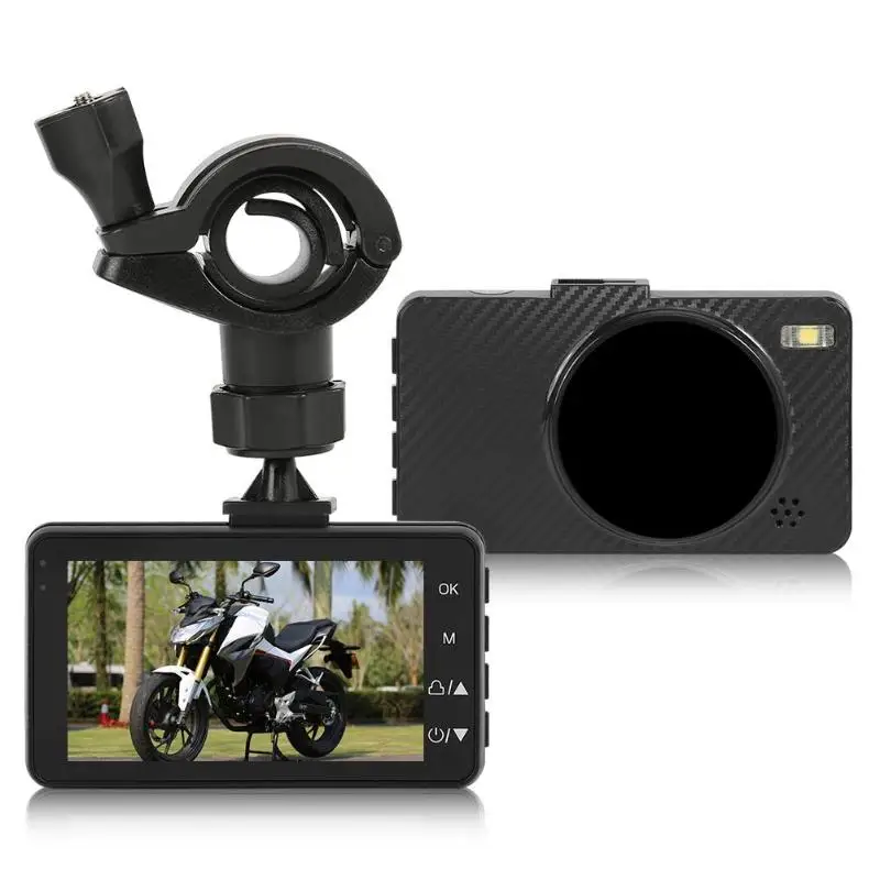 

M0518 Motorcycle Driving Recorder Locomotive Recorder Front And Rear Double Lens Double Recording Mini Recorders