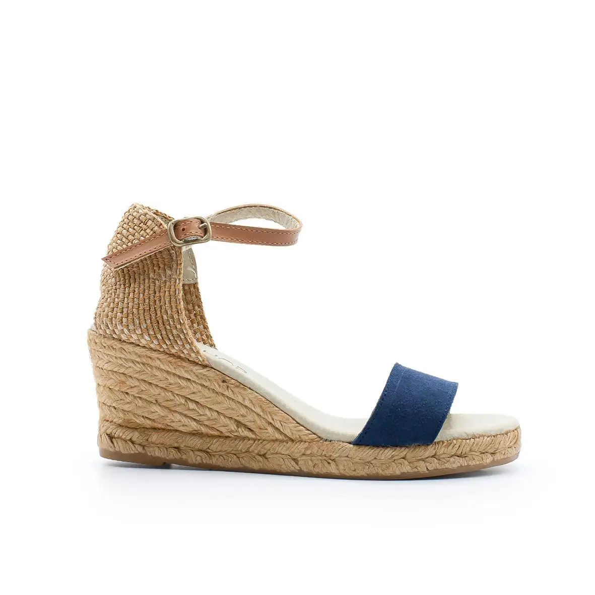 ZAPSHOP-WOMAN-SKIN-ESPARTOS DE CUNA-SANDAL CUNA FOR WOMAN-NAVY | Обувь