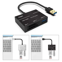 Тип-C USB3.0/XQD/высокоскоростная карта card reader Камера флэш-памяти для sony серии G для Lexar Plug And Play #17