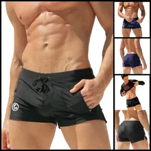 Мужская одежда для плавания, плавки для плавания с низкой посадкой, мужские пляжные шорты, сексуальный мужской купальный костюм, боксеры, одежда для серфинга, одежда для купания, Sunga Erkek Mayo