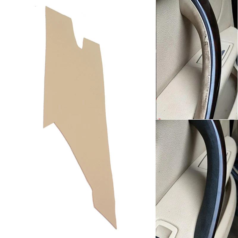 

Microfiber Leather Interior Door Handle Cover Decorative Trim For BMW 3 Series F30 2013 2014 2015 2016 2017