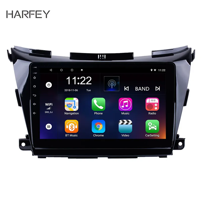 Sale Harfey 10.1"Android 8.1 GPS Car Multimedia Player Radio For Nissan Murano NAVARA NP300 Support Backup Camera Mirror Link 0 Sale Harfey 10.1"Android 8.1 GPS Car Multimedia Player Radio For Nissan Murano NAVARA NP300 Support Backup Camera Mirror Link 0