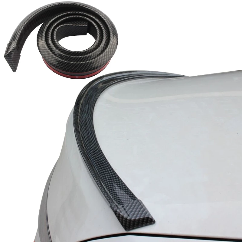Спойлеры из углеродного волокна для стайлинга автомобиля 1 5 м спойлер
