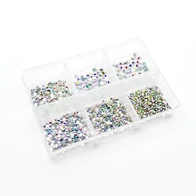 3D нейл-арта украшения S4/5/6/8/10/12, обувь украшенная разноцветными стразами AB Стразы для дизайна ногтей плоской задней подвески для ногтей камнями аксессуары MJZ1002
