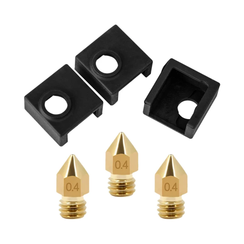 3D-принтер нагревательный блок силиконовый чехол Mk7/Mk8/Mk9 Hotend для Ender 3 Pro Cr-10 10S S4 S5 Anet