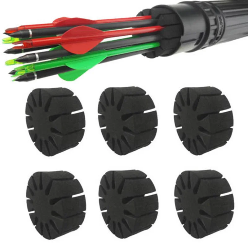 

6pcs Archery EVA Foam Arrow Rack Holder Separator for Quiver Arrows Protector