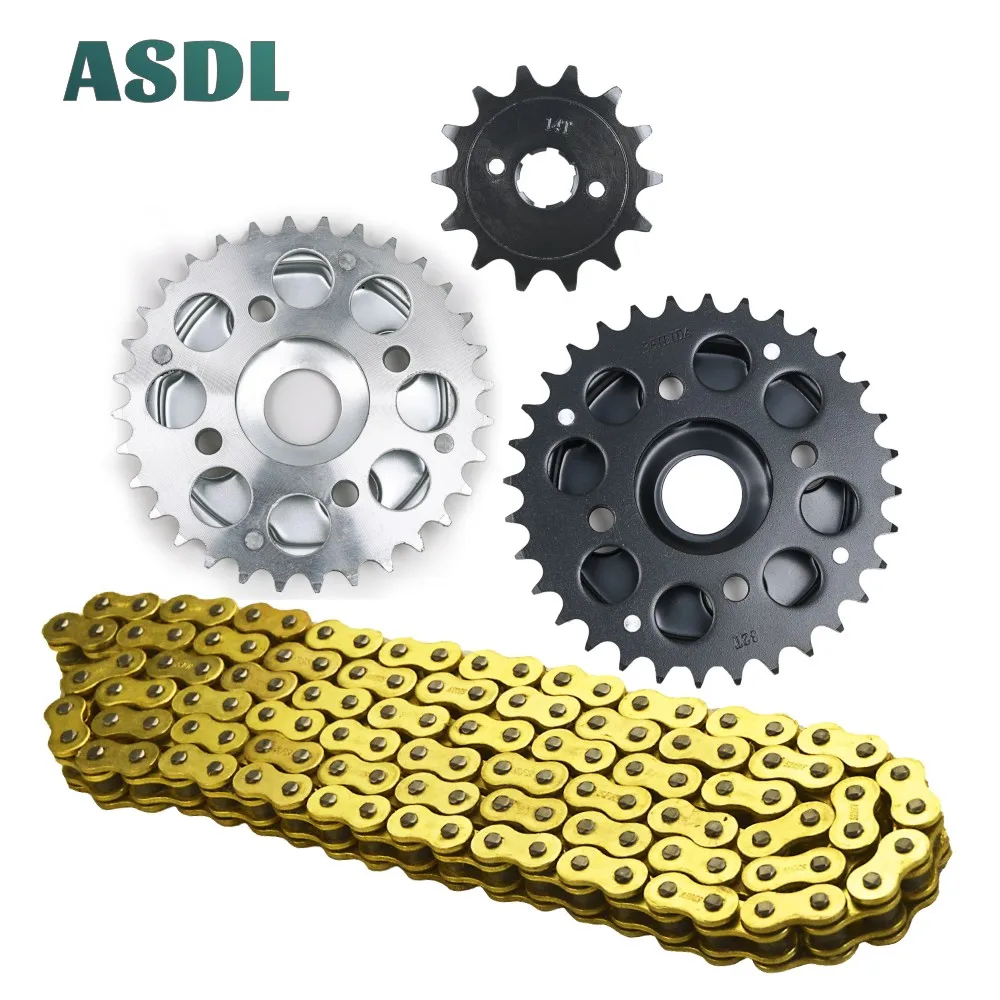 

520H 14T 32T Motorcycle Best Transmission Drive Chain and front rear sprocket set for HONDA CD250 UJ,UK CD 250 1988 - 1994 14 32