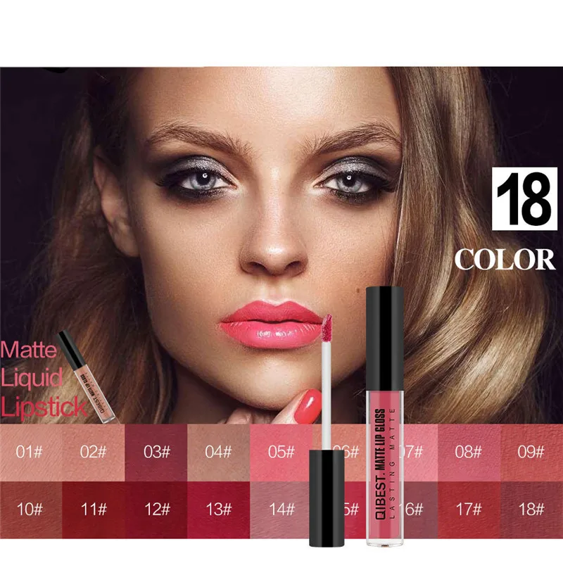 Rakado Batom Mate Lipgloss Makeup Liquid Lipstick Moisturizer Long Lasting Levre Matte Lip Gloss Beauty Cosmetics Rouge Tool Kit | Красота и