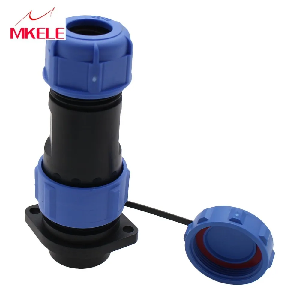 SP21-4P Waterdichte Luchtvaart Connector  IP68 Power Cable Connector Mannelijke Plug En Femal Socket Kabel Connector