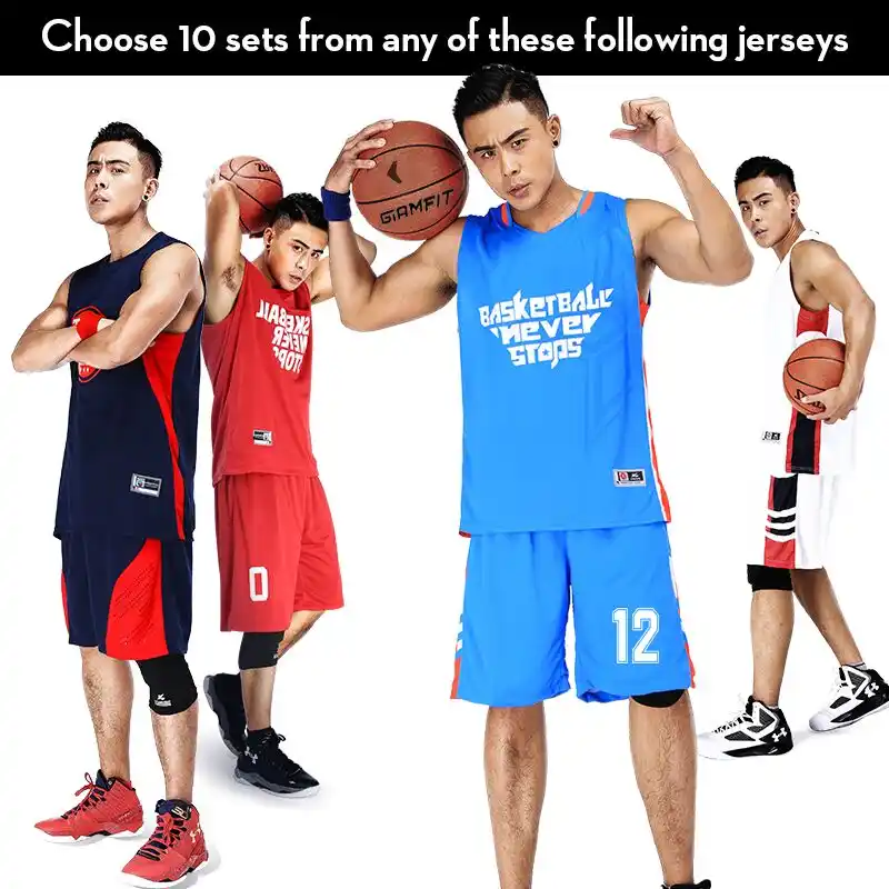 basketball jersey lot