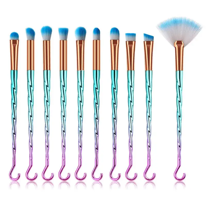 Make up  Tool - Fashion Make up brush 10 pcs Multifunctional Makeup Brush Concealer Eyeshadow Brush Tool Set