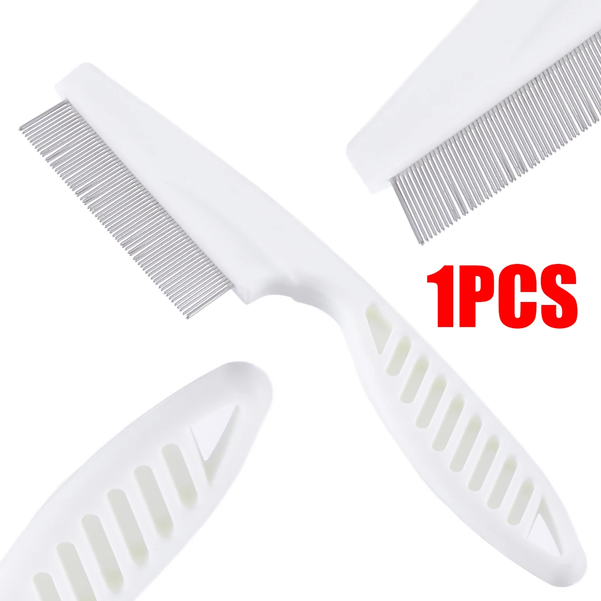 Mayitr 1pc High Comfort Head Lice Comb Metal Nit Head Hair Lice Comb Fine Toothed Flea Flee with Handle For Kids Pet Tool Mayitr 1pc High Comfort Head Lice Comb Metal Nit Head Hair Lice Comb Fine Toothed Flea Flee with Handle For Kids Pet Tool