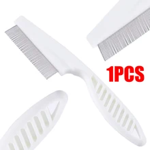 Mayitr 1pc High Comfort Head Lice Comb Metal Nit Head Hair Lice Comb Fine Toothed Flea Flee with Handle For Kids Pet Tool Mayitr 1pc High Comfort Head Lice Comb Metal Nit Head Hair Lice Comb Fine Toothed Flea Flee with Handle For Kids Pet Tool