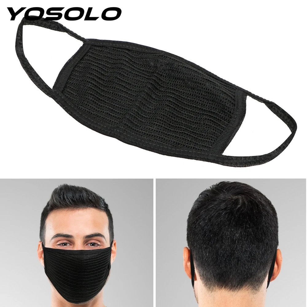 

YOSOLO Cotton Anti-dust Mask Outdoor Sports Wearing Windproof Warm Double Layer Motorcycle Bicycle Unisex Face Mouth Half Mask
