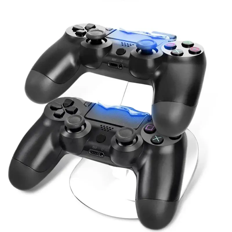 

5V USB Fast Charging Dock Station Stand Charger for Sony PS4 Slim Base Gamepad Controller Holder Gaming Joystick Accessories