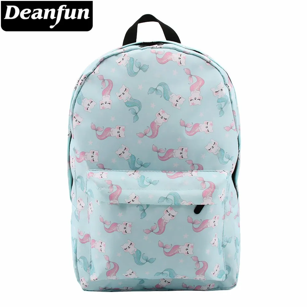 

Deanfun Backpack for Girls Mermaid Durable Waterproof Backpacks Teenage School Bag Organizer for Travel Dropshipping 80041