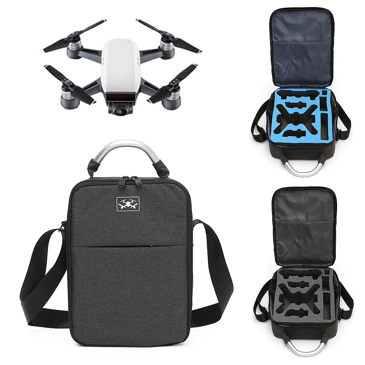 Portable Drone Suitcase Case For DJI Spark Drone 20L Waterproof