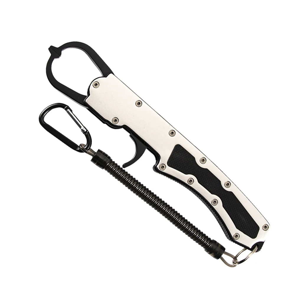 

Stainless Steel Floating Fishing Lip Gripper Durable Fish Pliers Clamp Fish Controller Body Holder