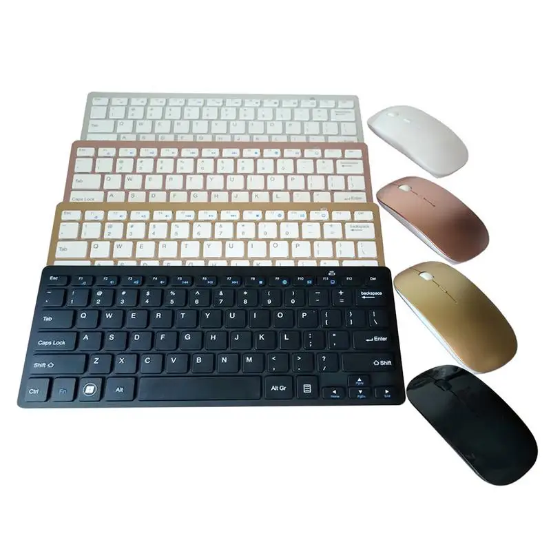 

2.4G Wireless Mouse And Keyboard Set Scissor Foot Structure Keyboard And Ultra - Thin Mouse Office Home Game Set