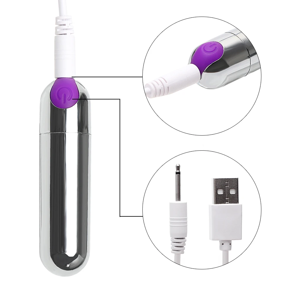 OLO мини вибратор пуля массажер точки G водонепроницаемый USB Перезаряжаемый 10