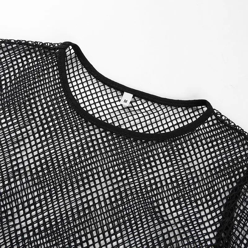 Net t shirt black Clearance