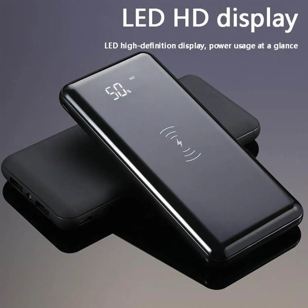 Wireless 15000mAh Power Bank Charger USB Portable Charger Powerbank Pawer Bank Power Supply External Batery Poverbank Wireless 15000mAh Power Bank Charger USB Portable Charger Powerbank Pawer Bank Power Supply External Batery Poverbank